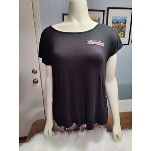 Daily Special Embellished Zipperback T-shirt